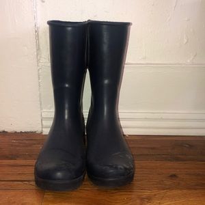 Sperry Navy Rain Boots